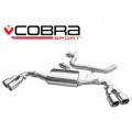 AU29 Cobra Sport Audi TT (Mk2) 2.0 TFSI (2WD) 2006-11 Cat Back System